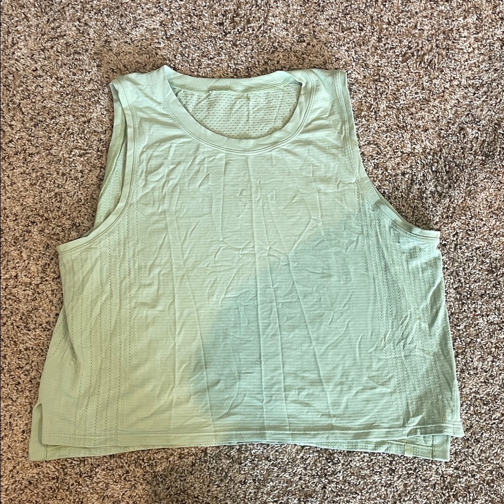 Lululemon Mint Green Sleeveless Top